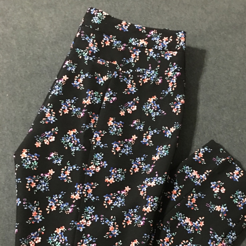 Women's Adrianna Papell Kate Fit Printed Pants NWT